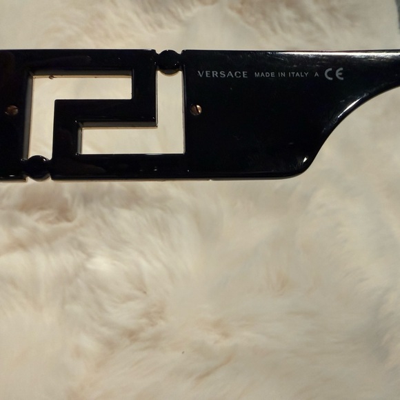 Versace Black Sunglasses with Logo Box main image 4
